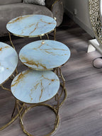 Ensemble Table Gigogne 3pcs