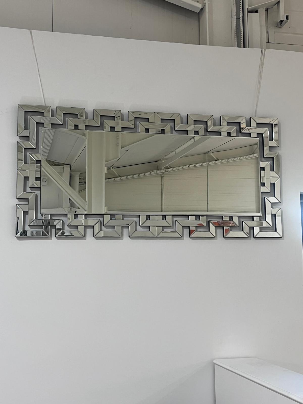 Miroir Moderne Argent