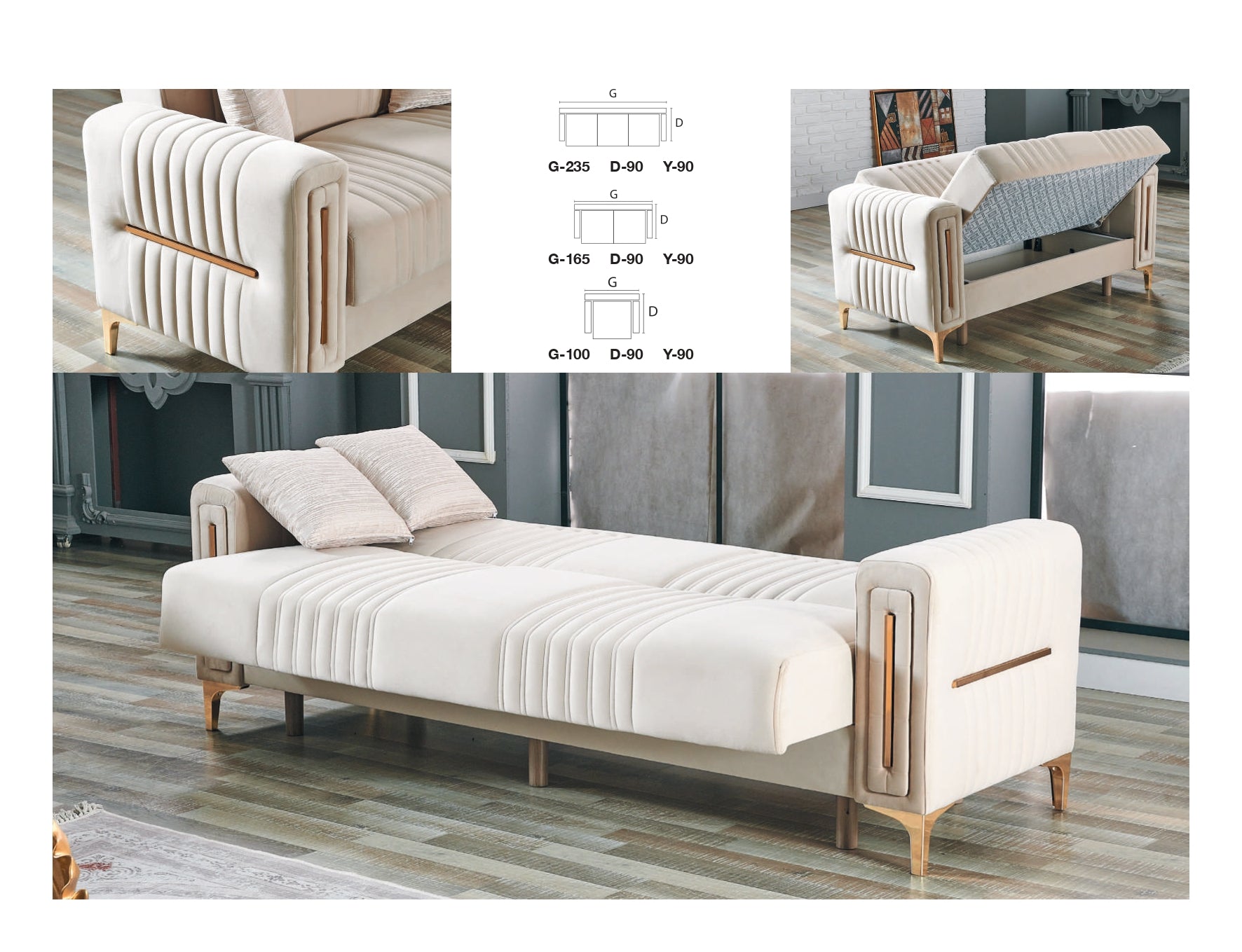 Set Moreno – Blanc Cassé